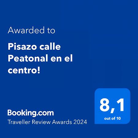 Pisazo Calle Peatonal En El Centro! Santander Exteriör bild